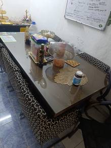 Meja Makan 6 seater Fabric untuk dijual