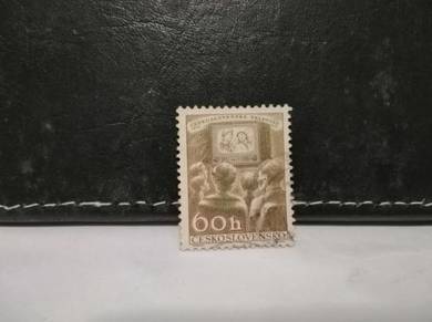 1957 Czechoslovakia Stamp TV Development
