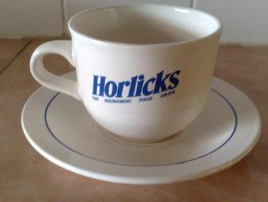 3501 Cawan piring antique horlicks cup saucer