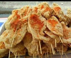 Ayam gunting (satay)