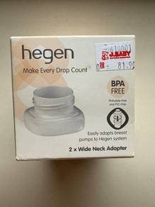 Hegen Wide Neck Adapter (2 Pack) - Used once