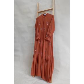 Dhia Ruffle Luxe Dress🧡