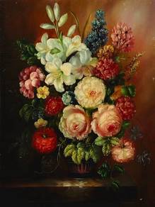 Vintage Bloom in Vase 7 — by J. Hamilton