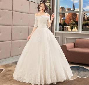 Cream wedding bridal dress gown RB2093