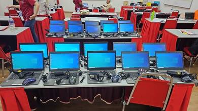 Laptop SEWA HRDF Training E-Invoice Training Event