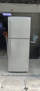 2door fridge refrigerator Samsung 340-L peti sejuk