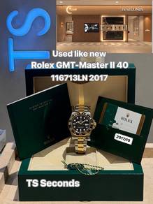 Rolex GMT-Master II Half Gold 116713LN 2017