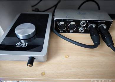 Apogee Duet 2 professional recording