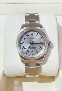 Pre-Owned Rolex 176210 Oyster Perpetual Rohdium
