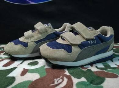 Kasut/shoes budak puma tx-3 grey/blue 16cm