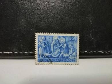 1943 Hungary Stamp Christmas