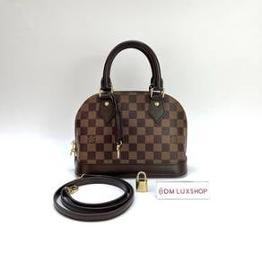 Preloved LV Damier Alma BB GHW