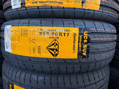 205/60/17 Conti UC6 Suv —Tayar baru—