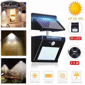 [BESTBUY] LED SPLIT SOLAR LAMPU MOTiON SENSOR LAMP