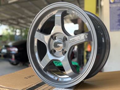 Sport Rim Baru Advan GT 15 inch NANO Gray
