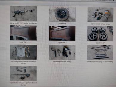 mercedes w210 used spare part/ spare part terpakai