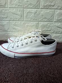 Uk7 Converse All Star Leather Sneakers