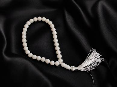 Tasbih Jed Putih