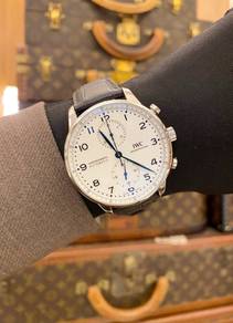 IWC Portugieser Chronograph REF IW371602 White Dia