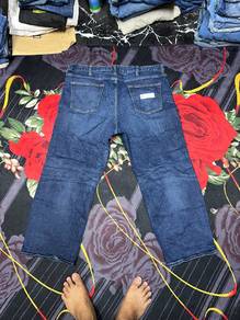 seluar big saiz jeans saiz 43