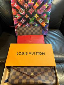 Louis Vuitton Pochette Félicie Damier Ebene Canvas