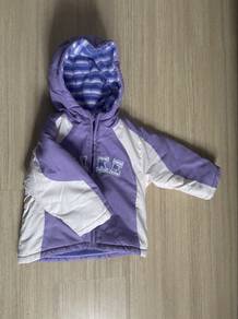 Nike Purple & White hooded jacket