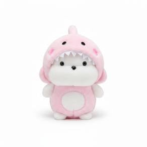 23cm Kawaii Shark Costume Teddy Bear Plush Toy