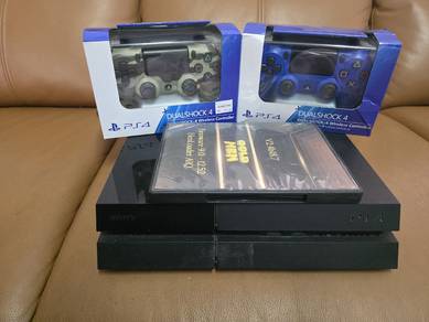 PS4 Fat Jailbreak (GoldHEN) + 2 NEW Controllers + 