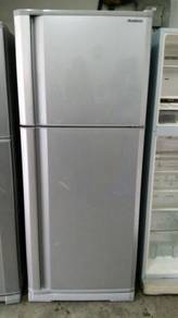 Silver Mitsubishi Peti Sejuk Fridge Refrigerator