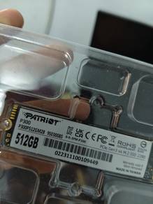 PATRIOT P300 PCle gen 3 M.2 NVMe SSD - 512GB