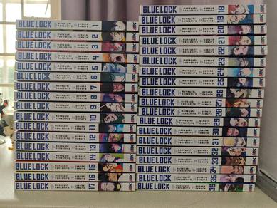 blue lock covers manga full set