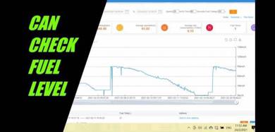 GPS Tracker boleh check diesel level for Lori bus