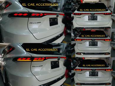 Harrier XU80 led tail lamp fog light reflector DRL