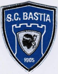 Ligue 1 SC Sporting Club de Bastia Football Patch