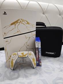 PS5 Slim Disc Edition (Ghost of Yōtei Custom Editi