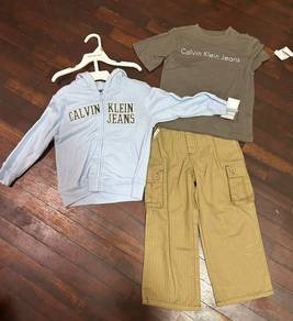 calvin klein jeans toddler 3 piece set