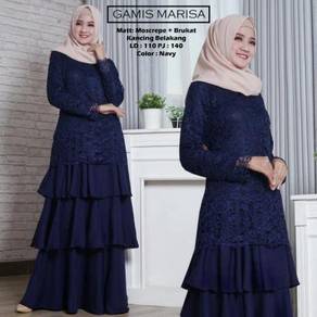 Marisa maxi dress grey blue white red nude yellow