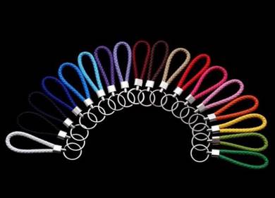 KEYCHAIN WOVEN KEYFOB KEY RiNG DOOR FREE GiFT 🔥