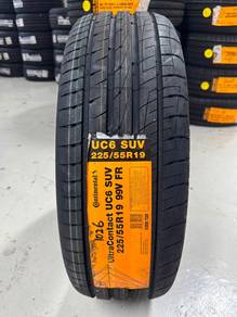 Tayar baru 225 55 19 Continental uc6 suv 2026 x70