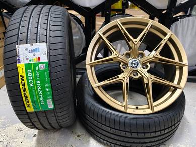Toyota Vellfire Alphard Estima 19" Rim+Tayar R396
