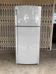 2 Door Sharp Peti ais Fridge 606Lt