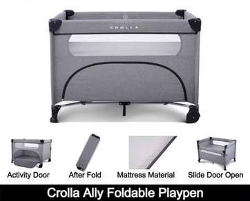 Crolla Ally Foldable bed playpen