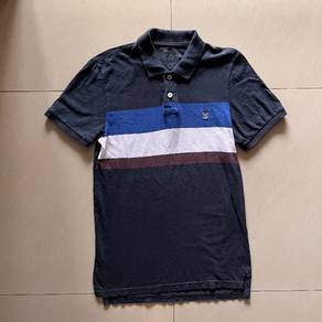 American Eagle Outfitters - Men Black Stripe Shirt