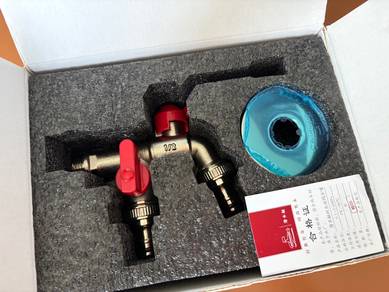 Dual Outlet Tap Brass Water Faucet Tap