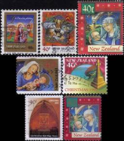 Christmas Festival New Zealand Stamp Used