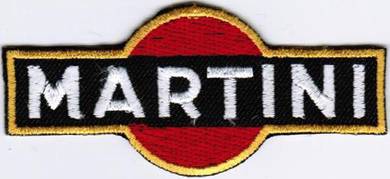 Martini Motor Company Automaker Car Racing Patch