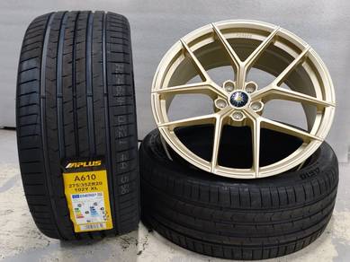 BMW 5 7 Series G30 G11 20" Forged Rim + Tayar R292