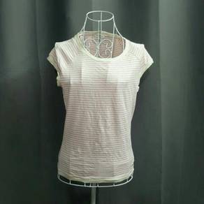 MaxMara pink striped top