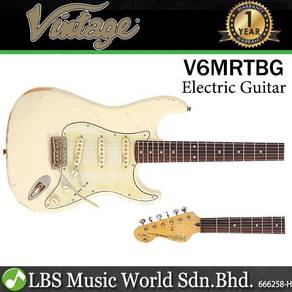 Vintage V6MRTBG Thomas Blug Signature Guitar