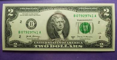 US 2 dollars 2017 TQG66GEPQ